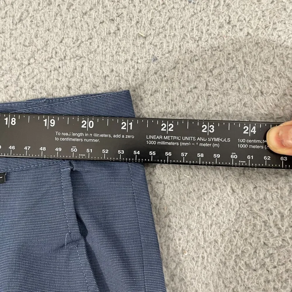Travis Mathew Shorts Men 40‎ Blue Golf Performance Flat Front